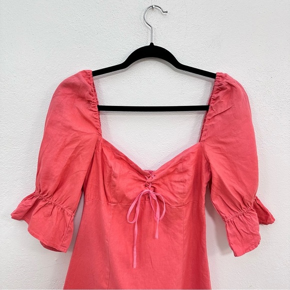 Aritzia Wilfred Stanza Linen Mini Dress - Picture 3 of 7